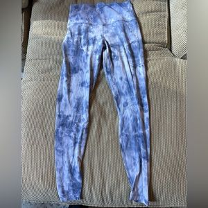 Tie die women’s lululemon leggings